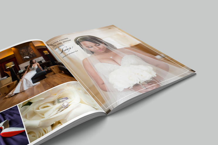 wedding magazine photo book