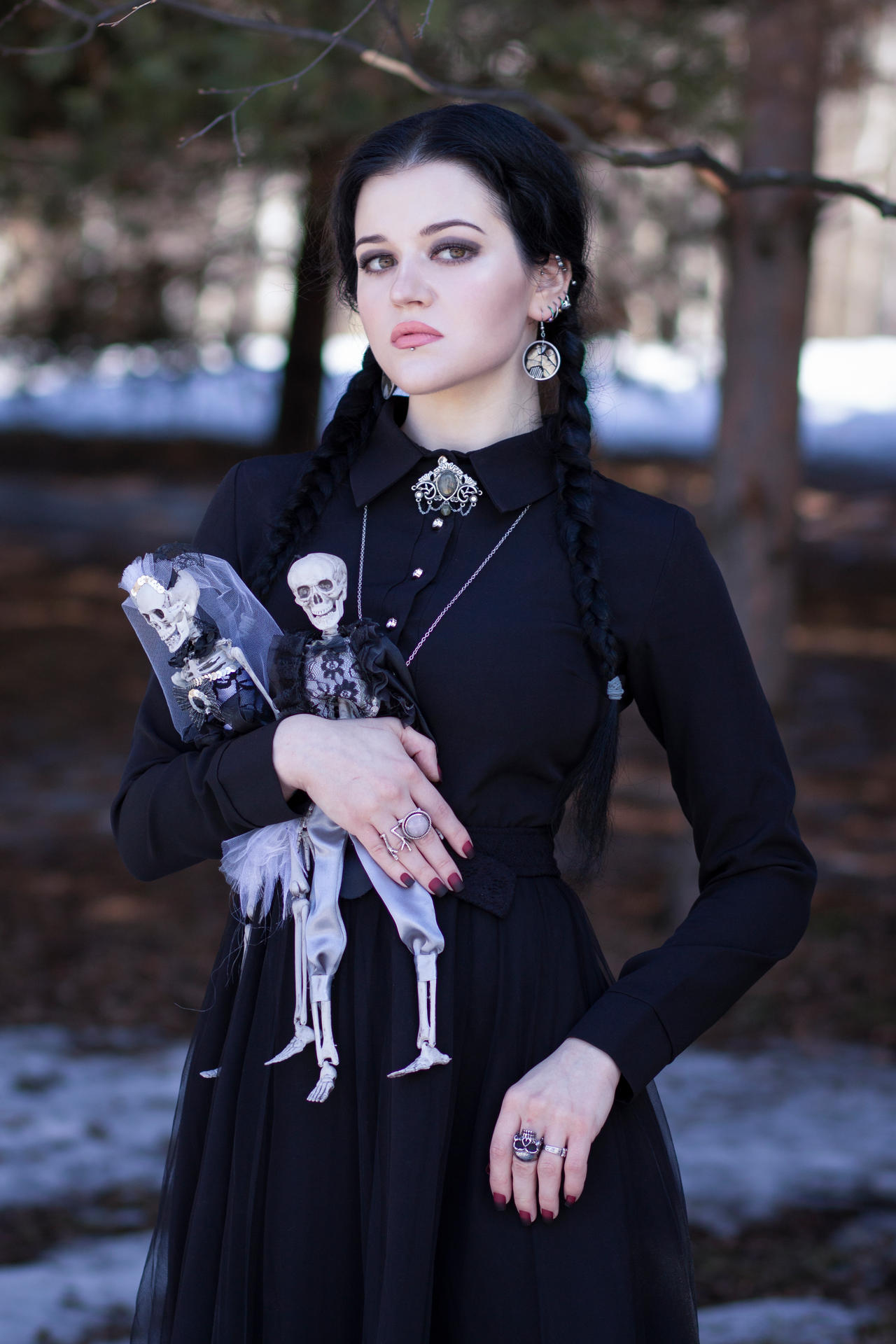 wednesday addams cosplay