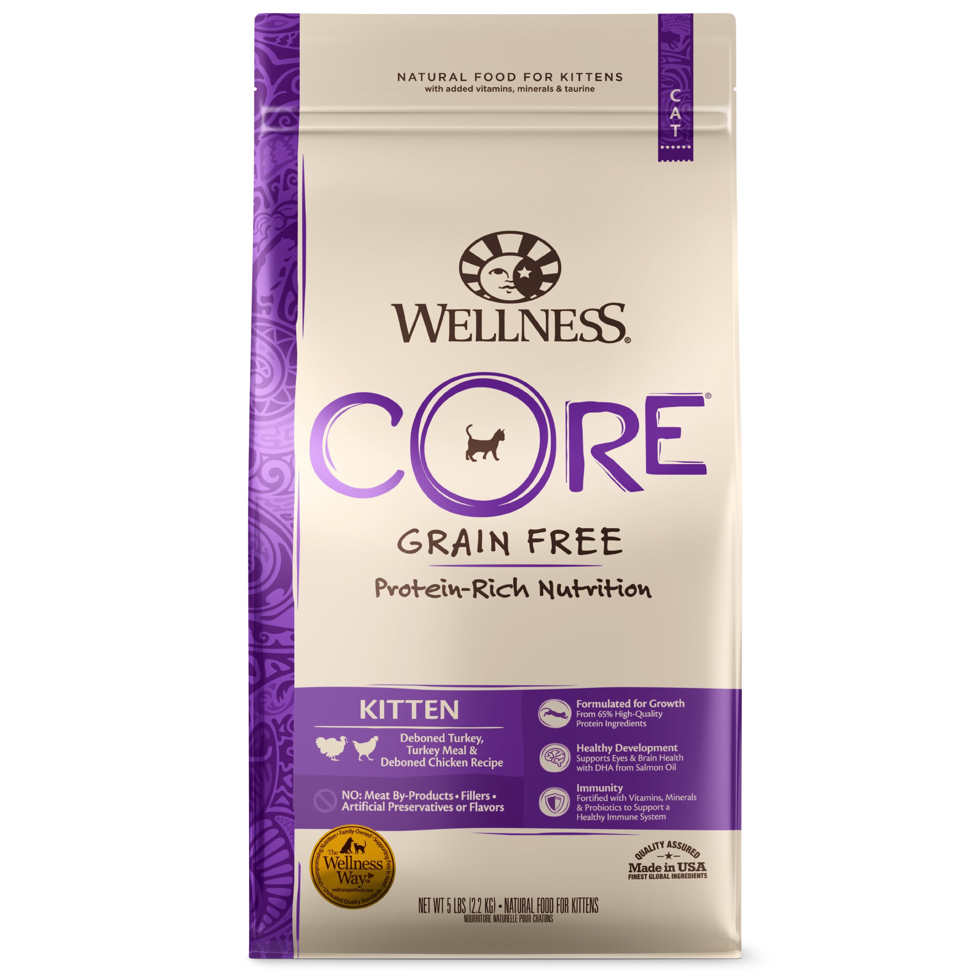 wellness core kitten food