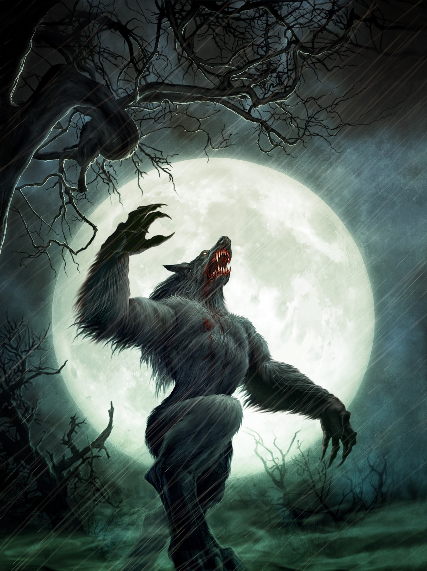 werewolf artwork