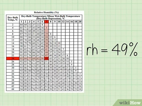 wet bulb dry bulb rh calculator