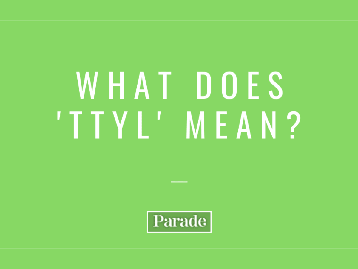 what does text ttyl mean