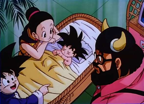 what episode does goten appear