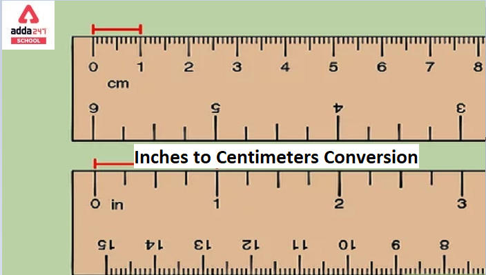 what is 2 1 2 inches in cm