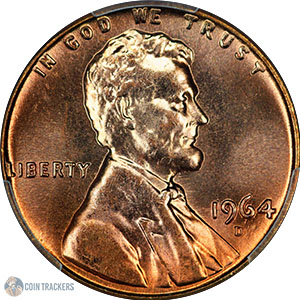 what is the value of a 1964 d penny