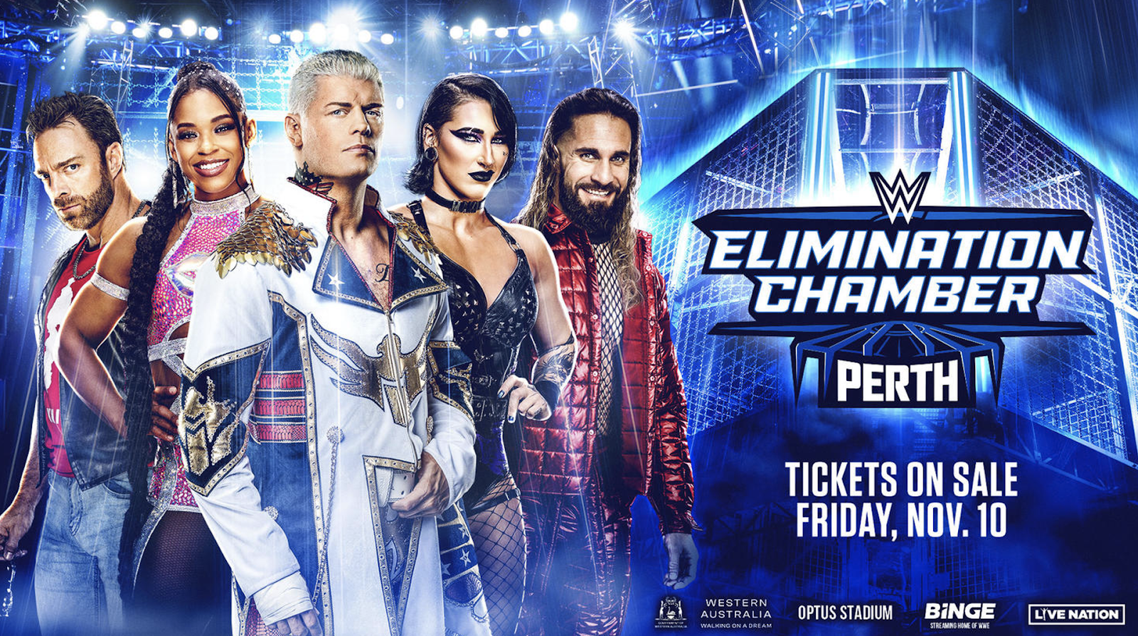 what time does elimination chamber start uk