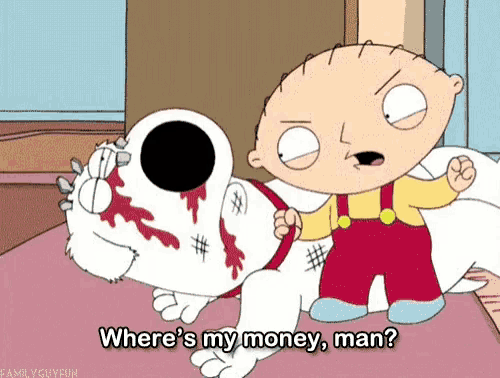 wheres my money family guy