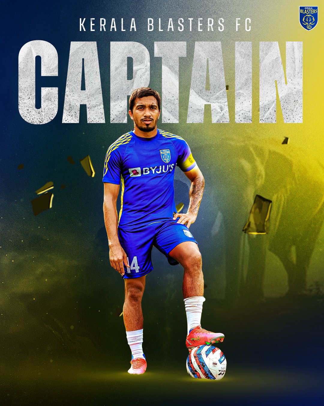 who is the captain of kerala blasters