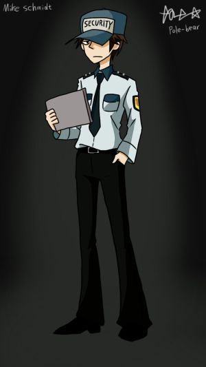 who is the security guard in fnaf 1