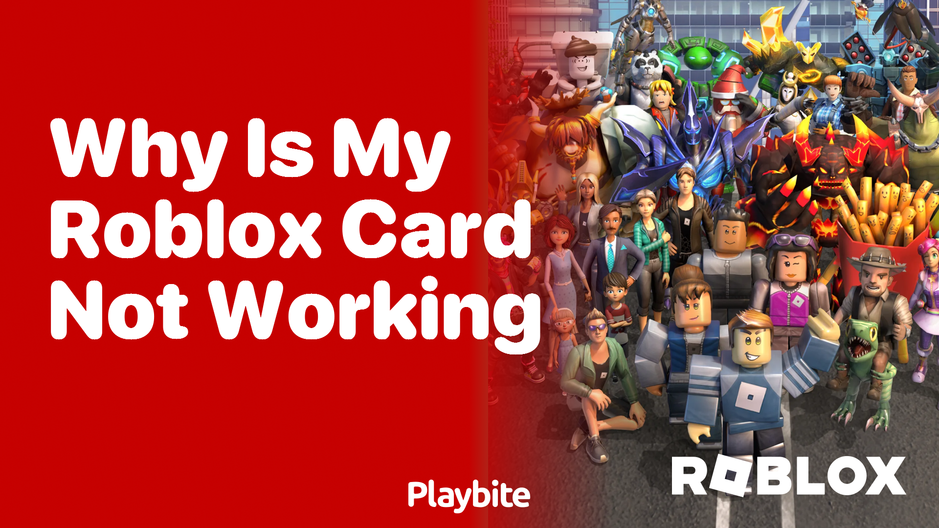 why my roblox gift card not working