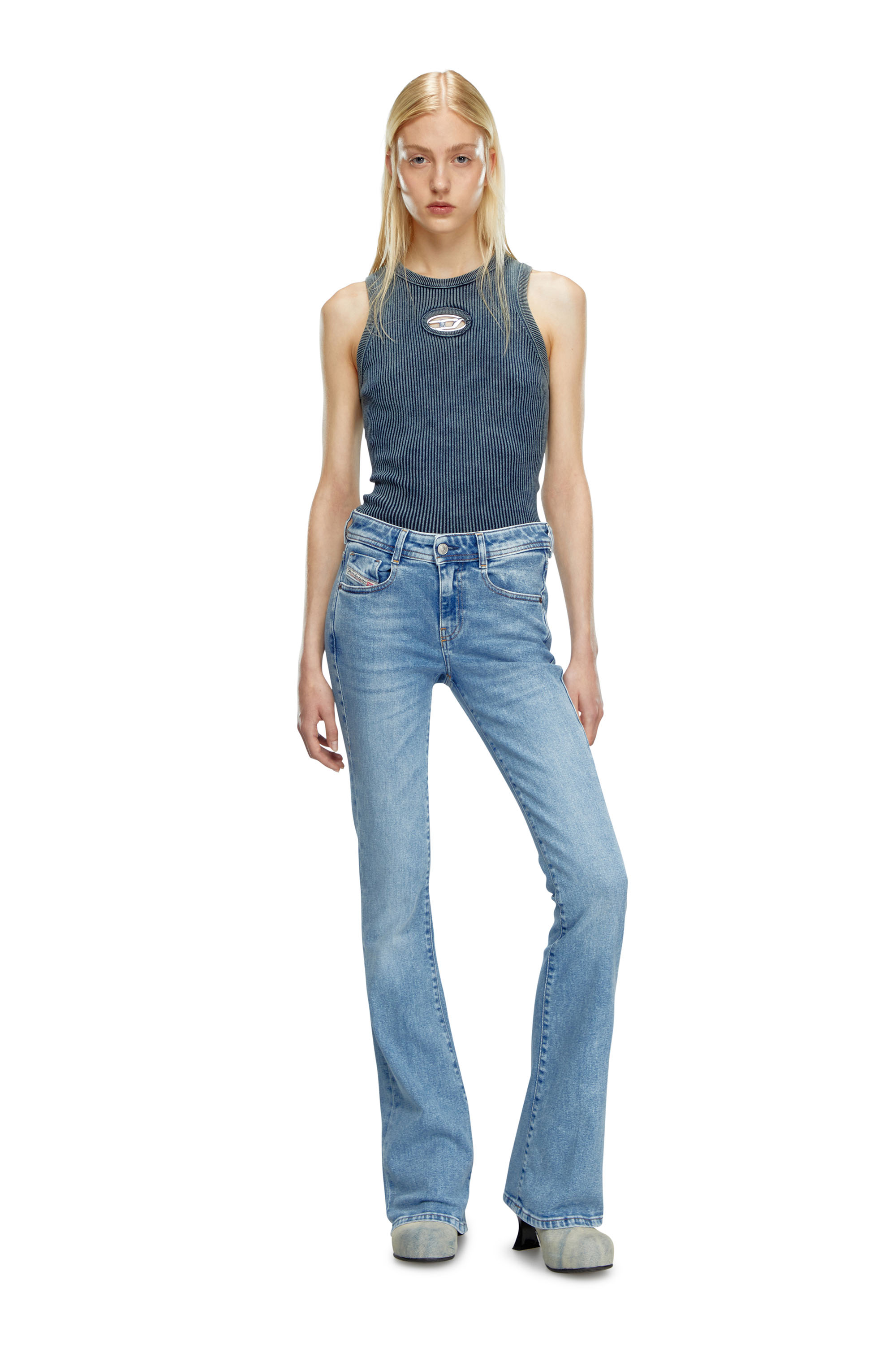 wide leg jeans diesel