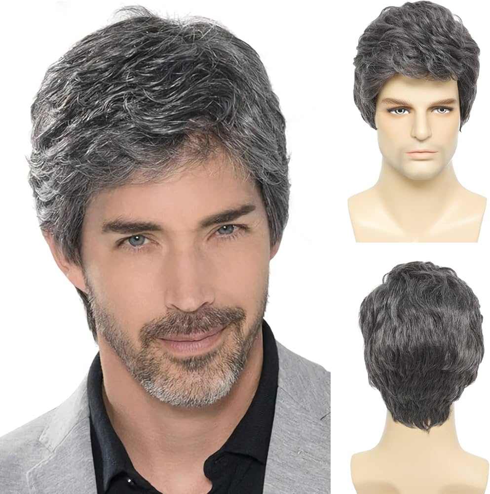 wig images for man