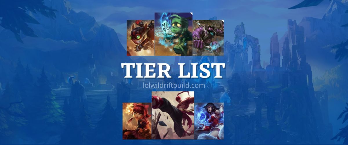 wild rift tierlist