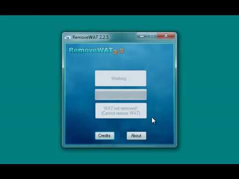 windows 7 wat remover 64 bit
