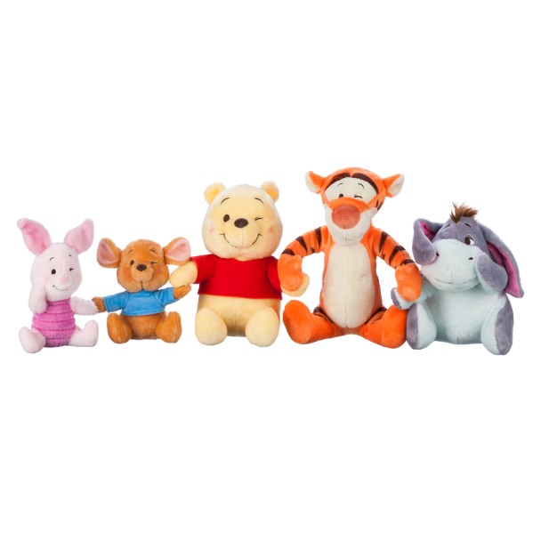 winnie the pooh characters plush toys