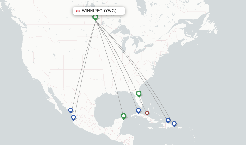 winnipeg to punta cana direct flights