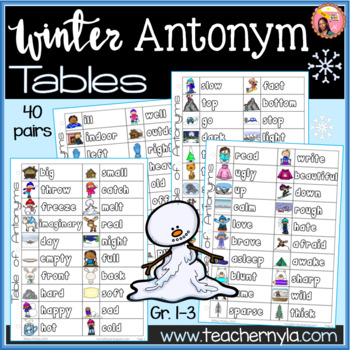 winter antonyms