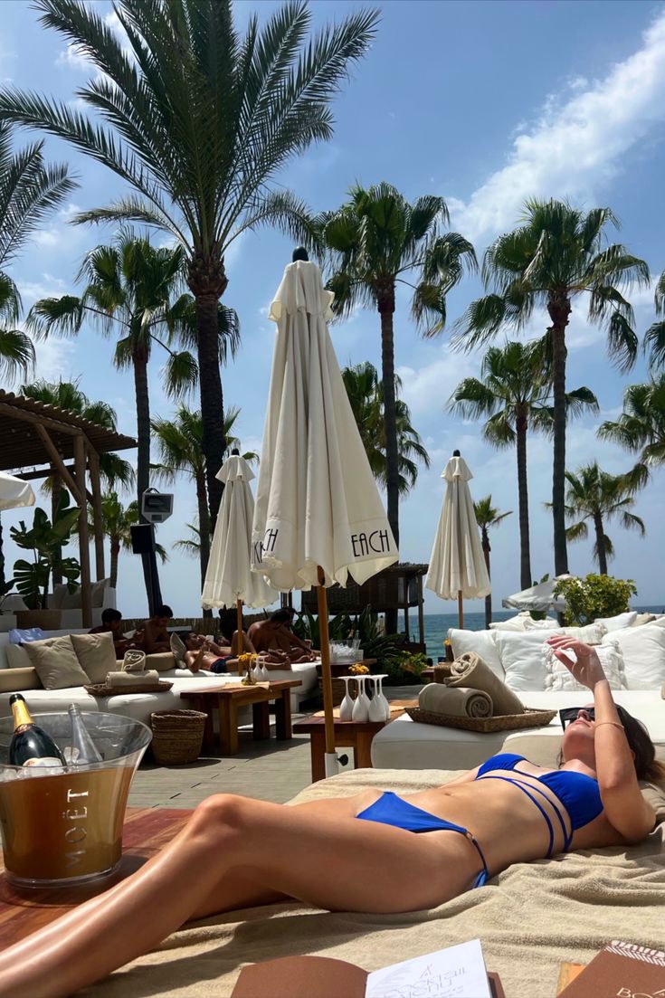 woman nikki beach marbella