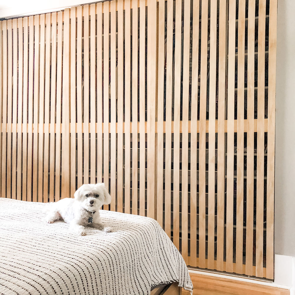 wood closet doors