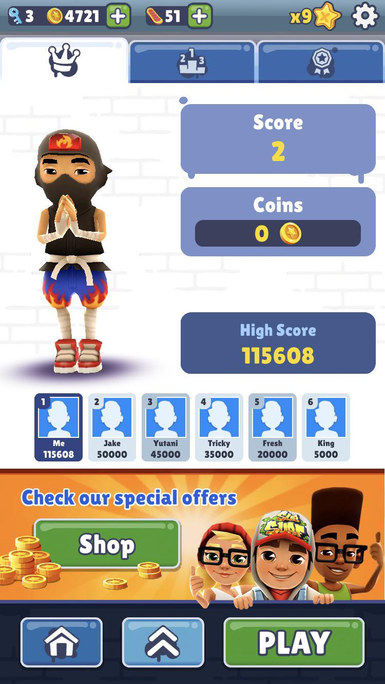 world record subway surfers