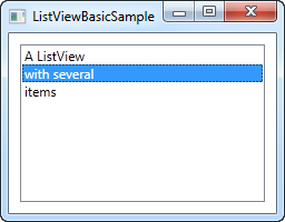 wpf listview