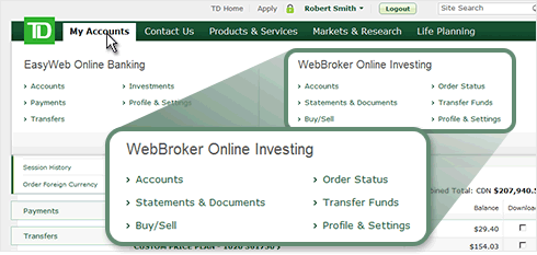 www.tdcanadatrust.com/login easyweb
