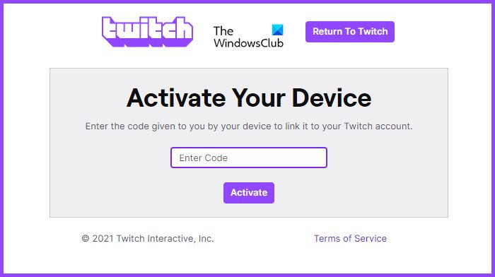 www.twtchtv/activate