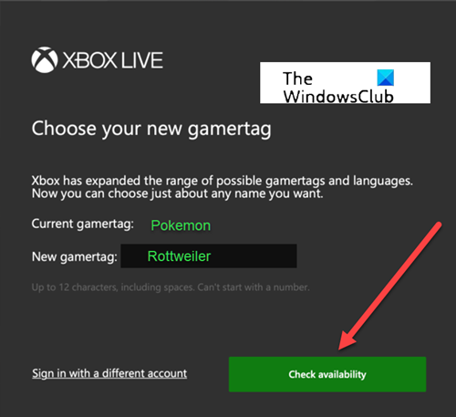 xbox social gamertag change