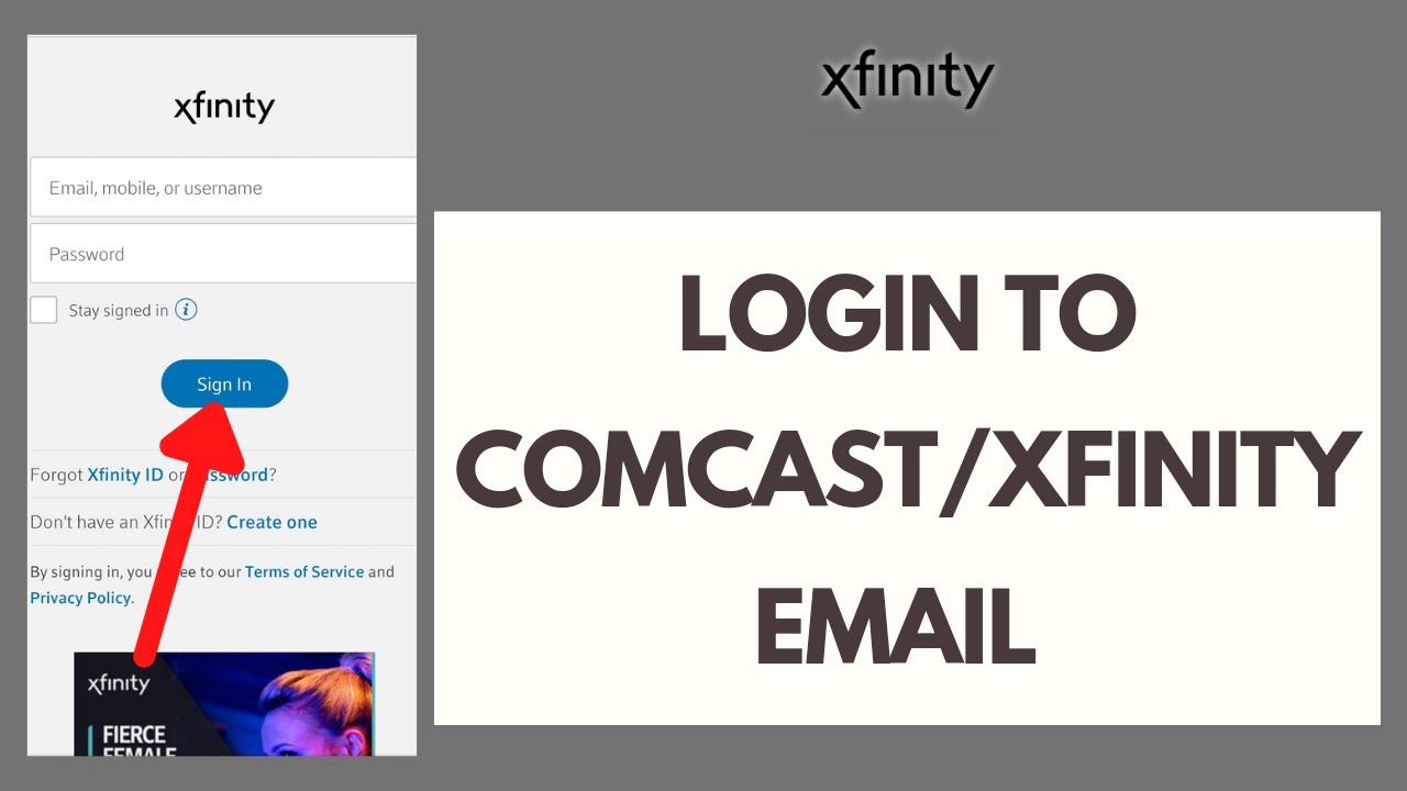 xfinity email log in