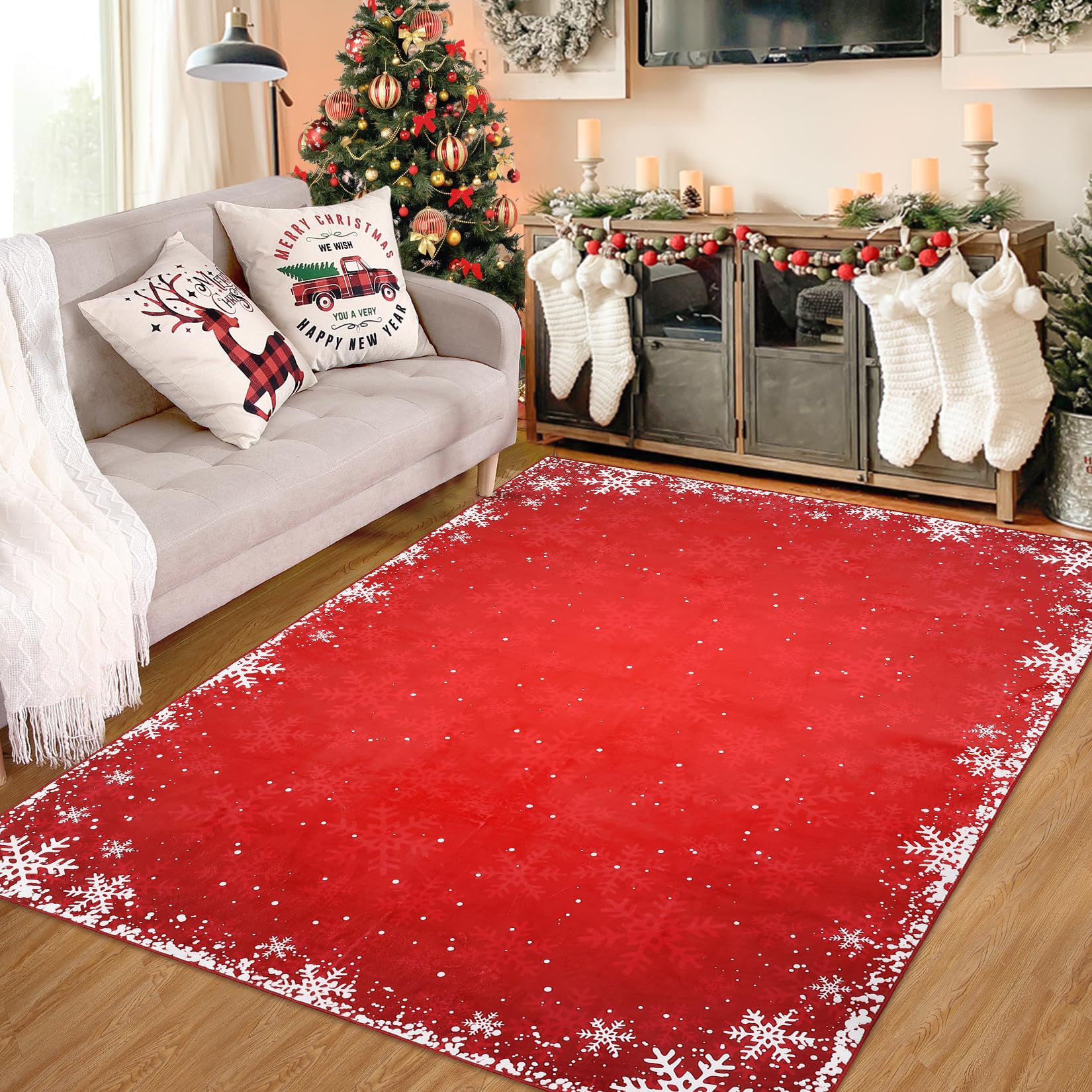 xmas rugs