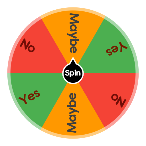 yes no wheel spinner