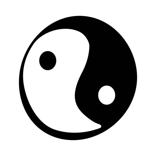 ying yang drawings