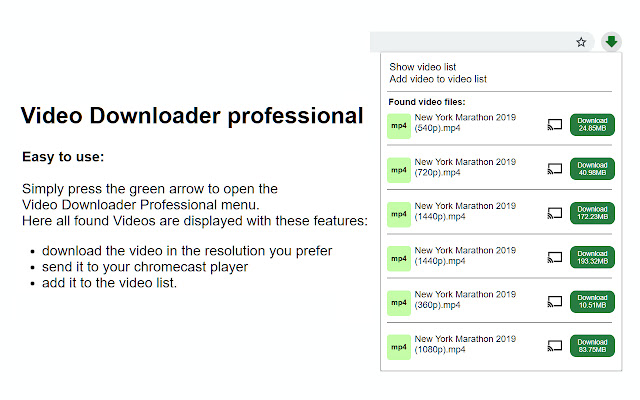 youtube video downloader extension