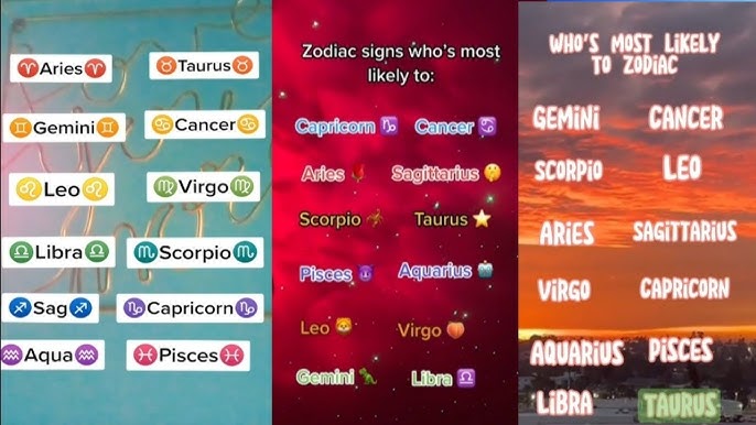 youtube zodiac signs