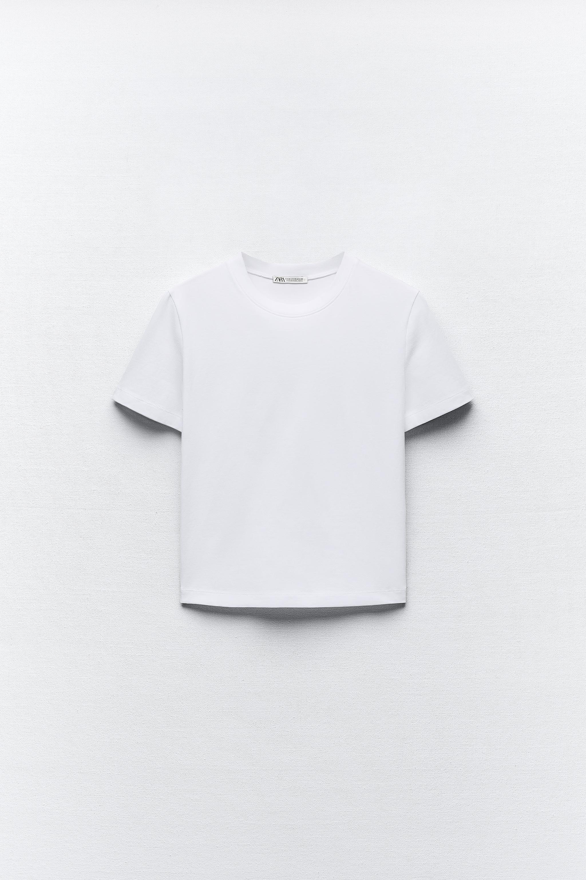 zara basic t-shirt womens