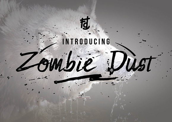 zombie dust font