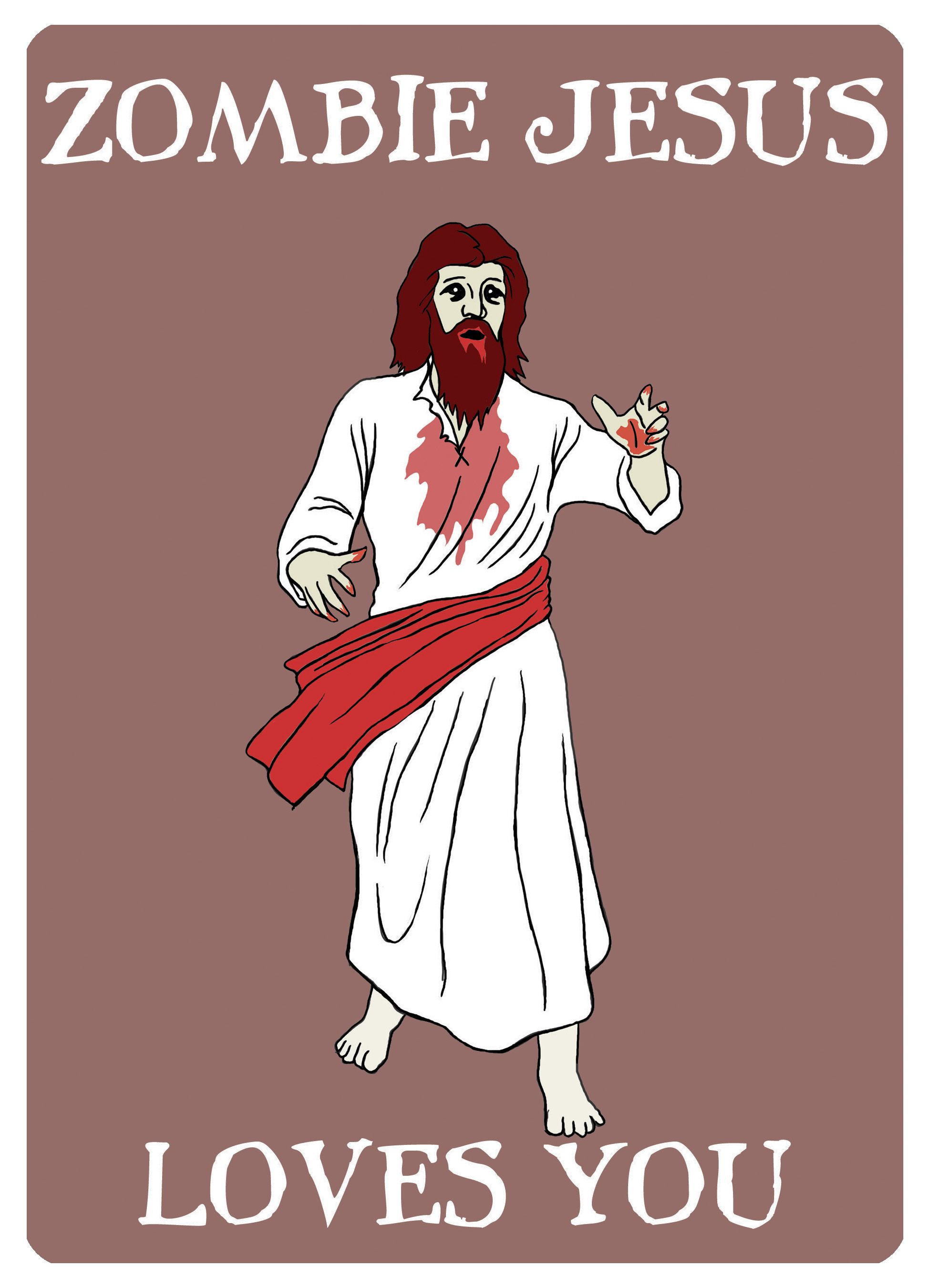 zombie jesus gif